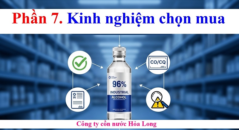 Cồn Công Nghiệp 96 Độ: Đặc Điểm, Ứng Dụng Và Lưu Ý Quan Trọng Khi Sử Dụng